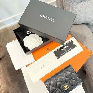 Chanel Classic flap card holder